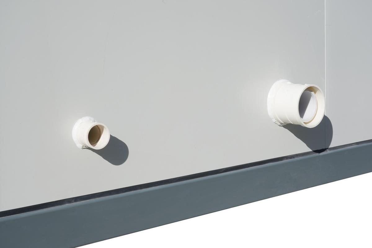 Value Industrial Mobile Toilet with Bathroom - simple elegant design - external sceptic & power