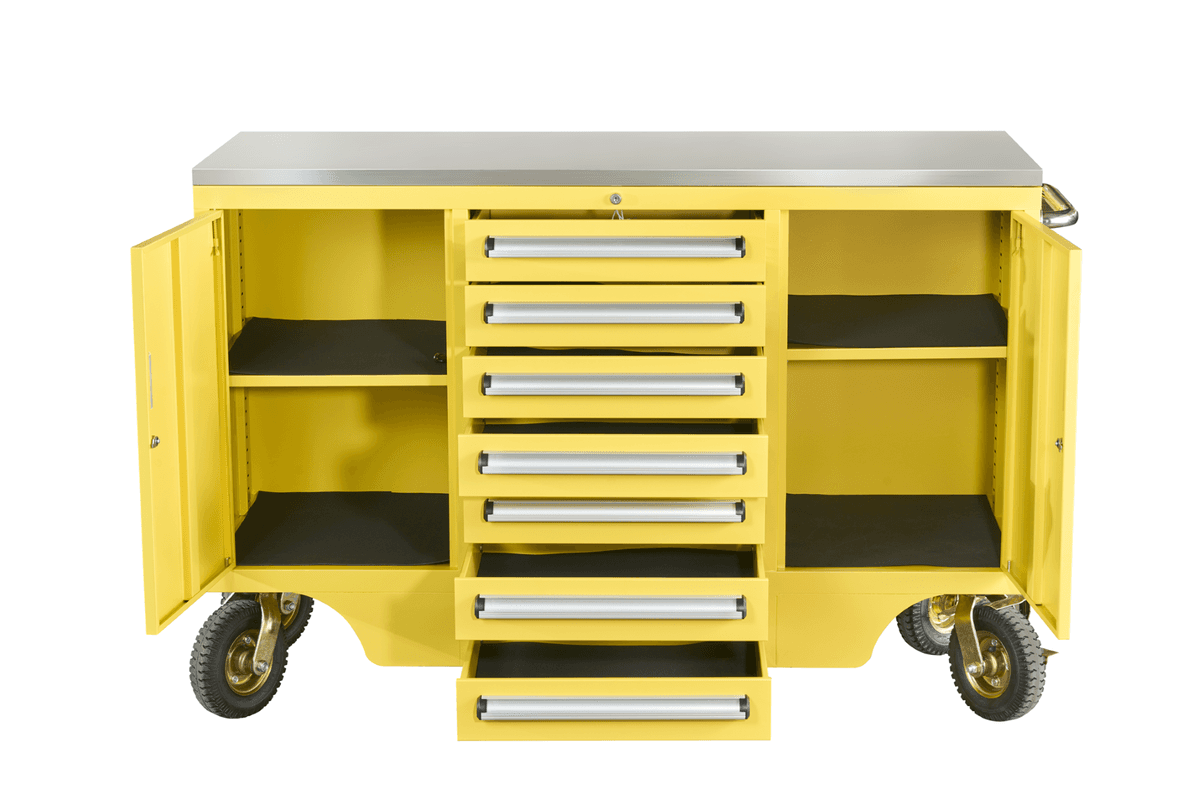 Value Industrial 5FT-7D-2C Workbench Cabinet