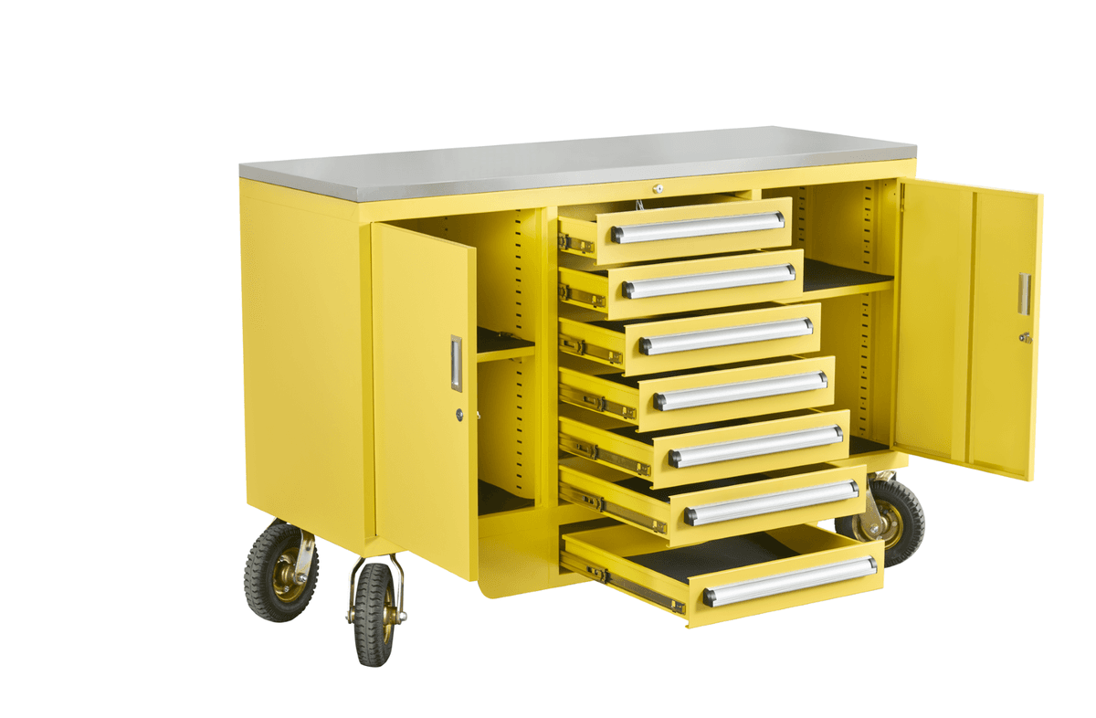 Value Industrial 5FT-7D-2C Workbench Cabinet
