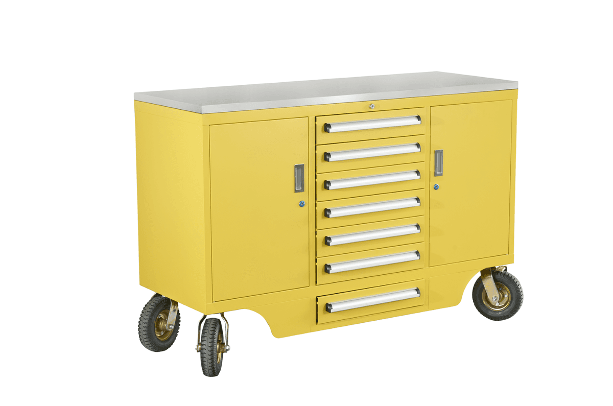 Value Industrial 5FT-7D-2C Workbench Cabinet