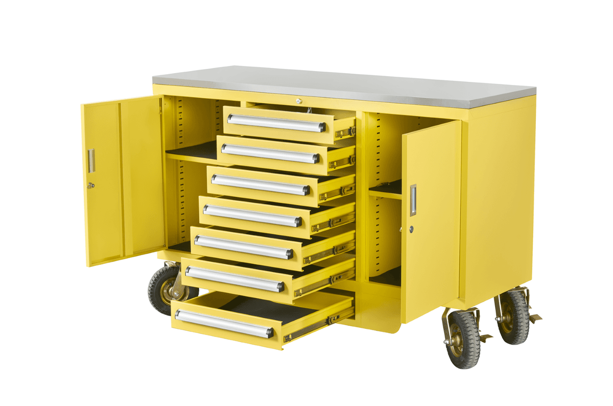Value Industrial 5FT-7D-2C Workbench Cabinet