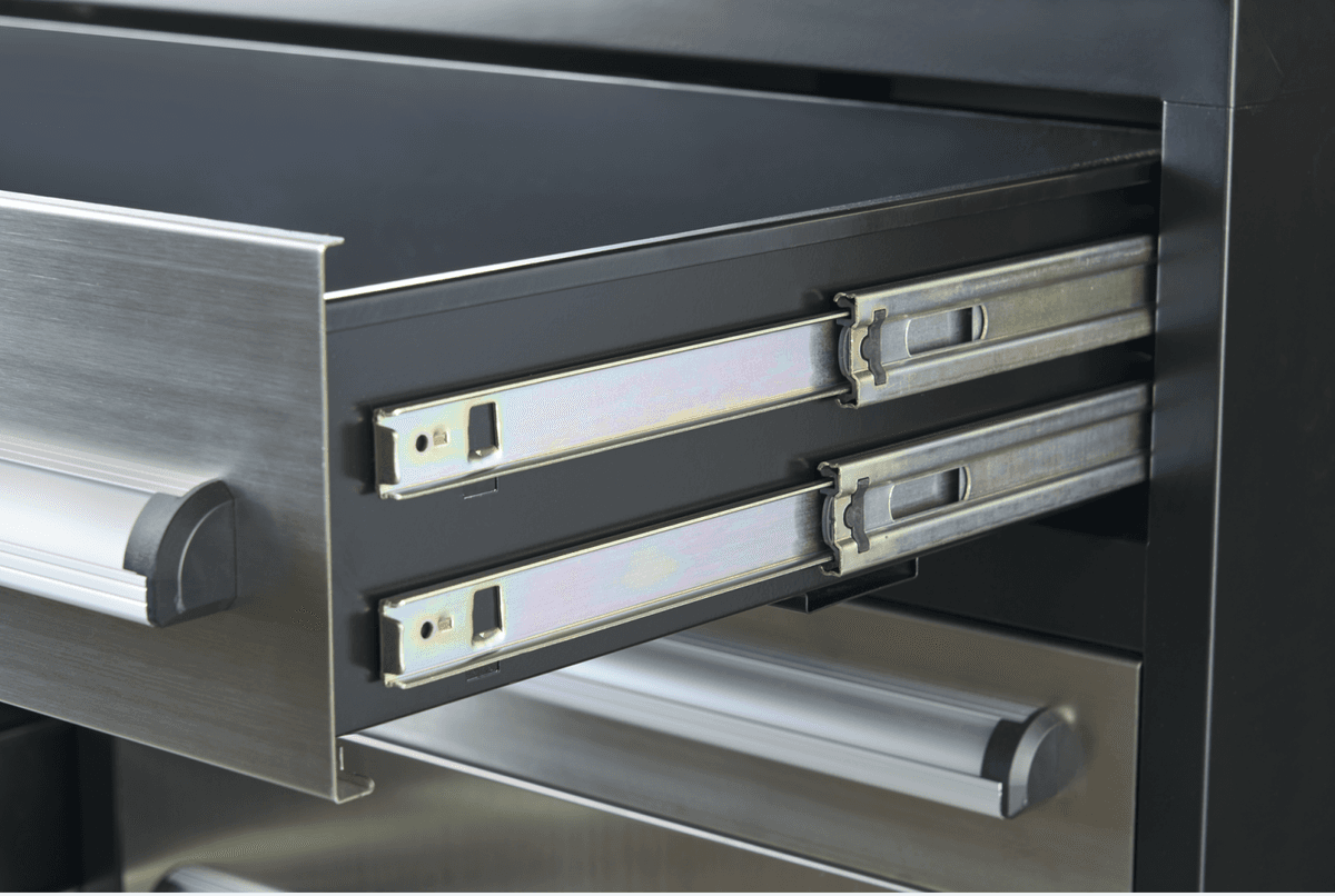 Value Industrial 10FT-35D-3 Stainless Workbench Cabinet