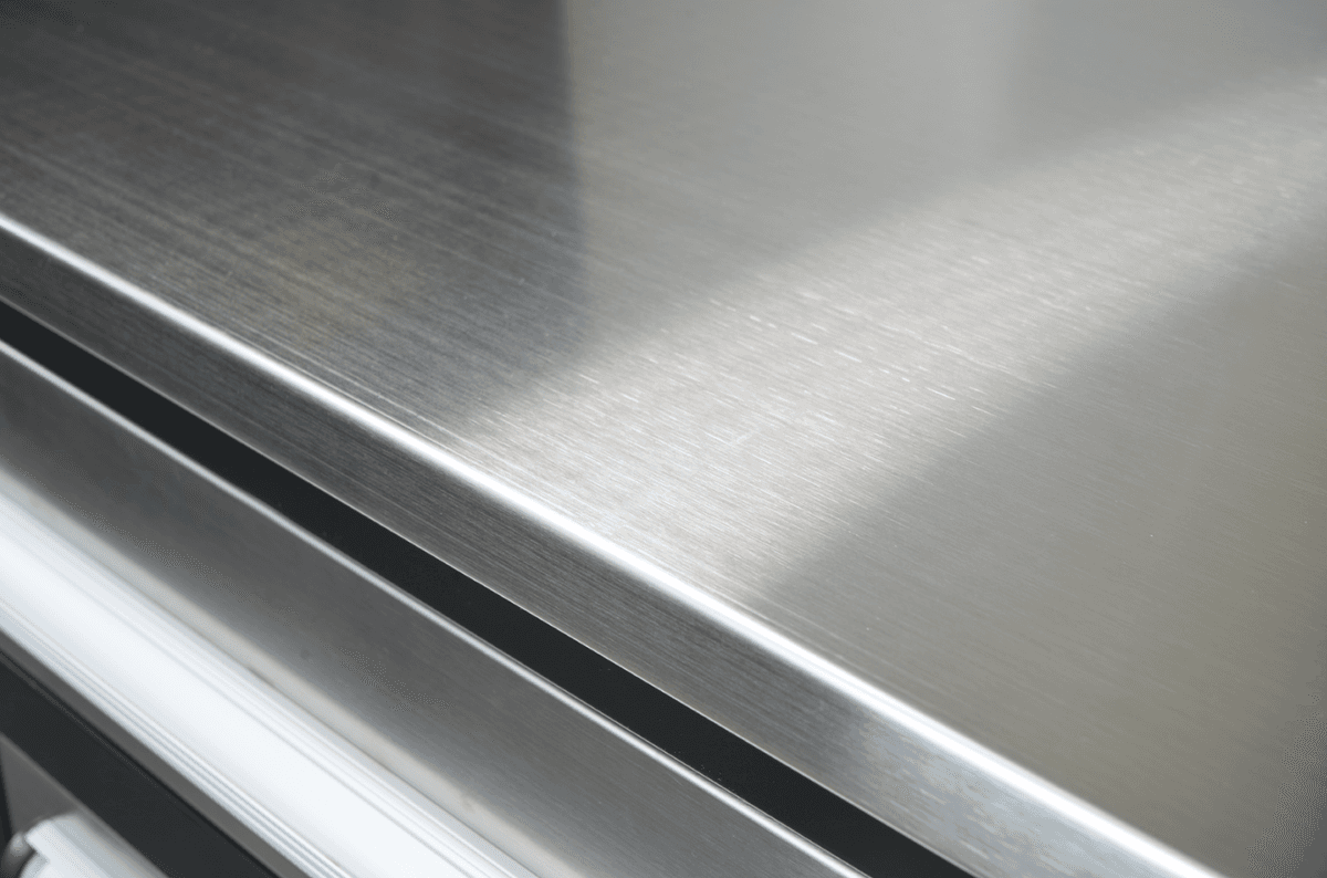 Value Industrial 10FT-35D-3 Stainless Workbench Cabinet