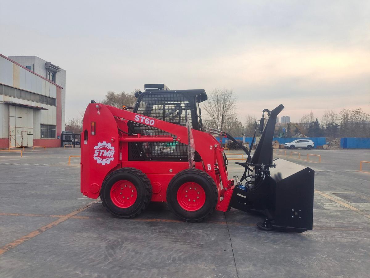 Value Industrial 68” Skid Steer Snow Blower With Automatic Turning
