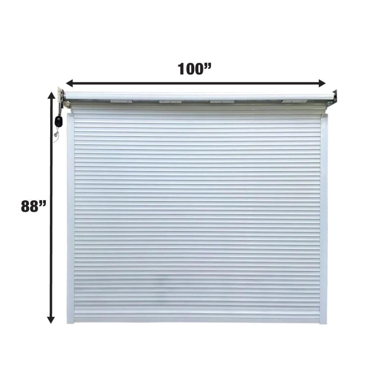 Remote Control Motorized Roll-Up Door Kit for SG2119 Metal Garage Shed