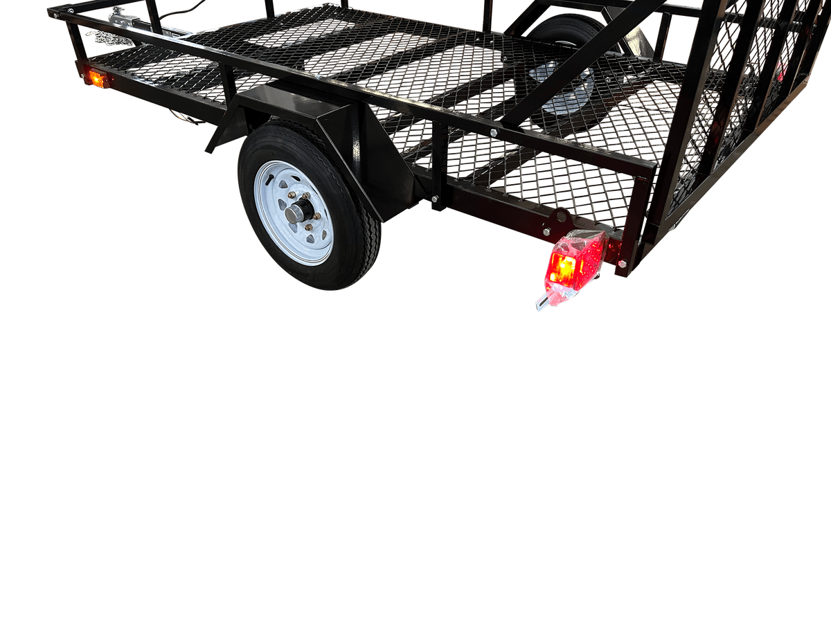 Value Industrial 5ft×8ft Utility Trailer With Ramp Gate