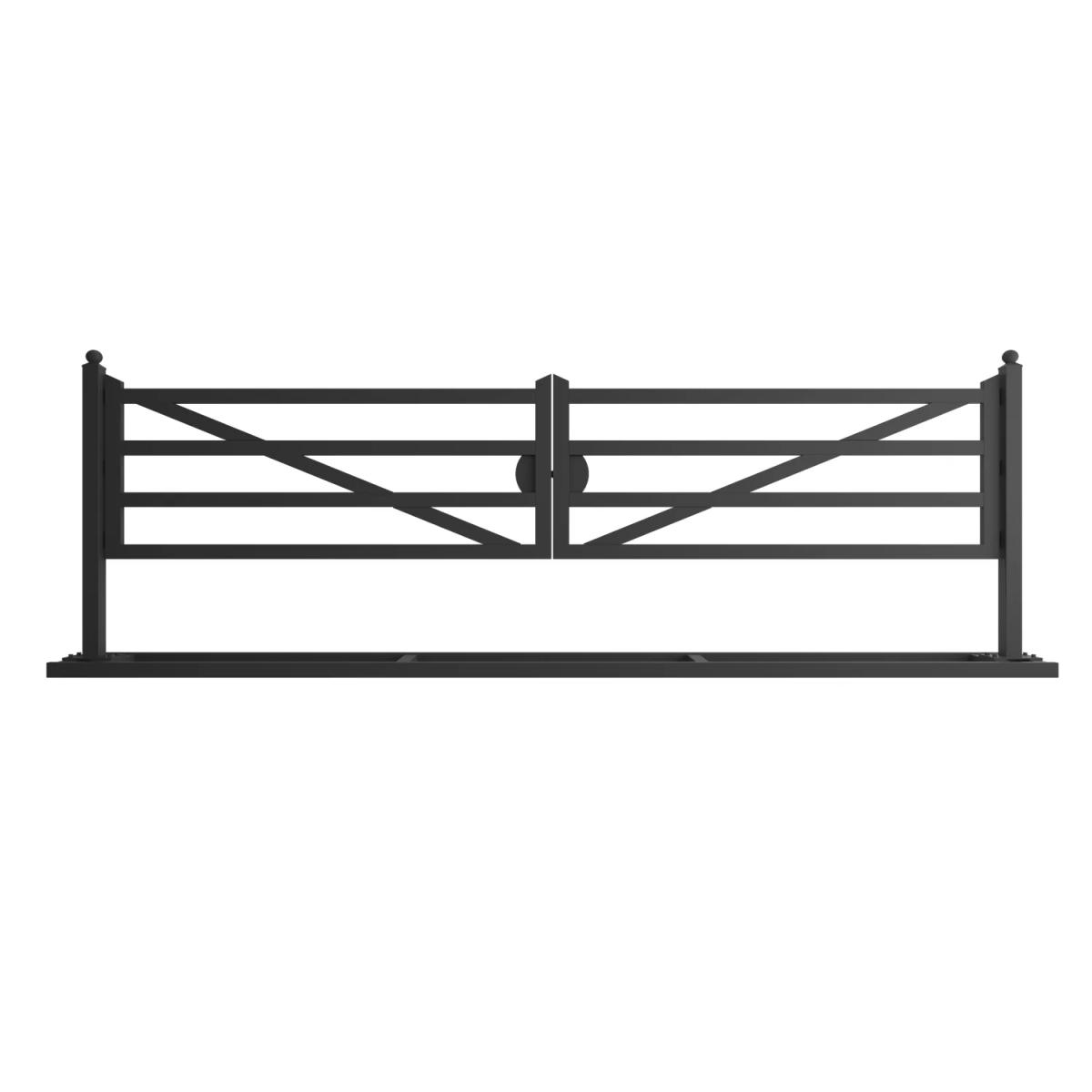 Value Industrial 20FT Farm Metal Driveway Gate