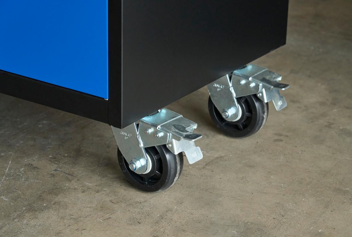 Value Industrial Caster Wheels Kit For 7FT Workbench