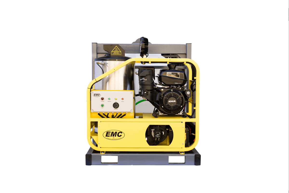 Value Industrial 4000 PSI Hot Water Pressure Washer, 14 HP Kohler, 245 Gal