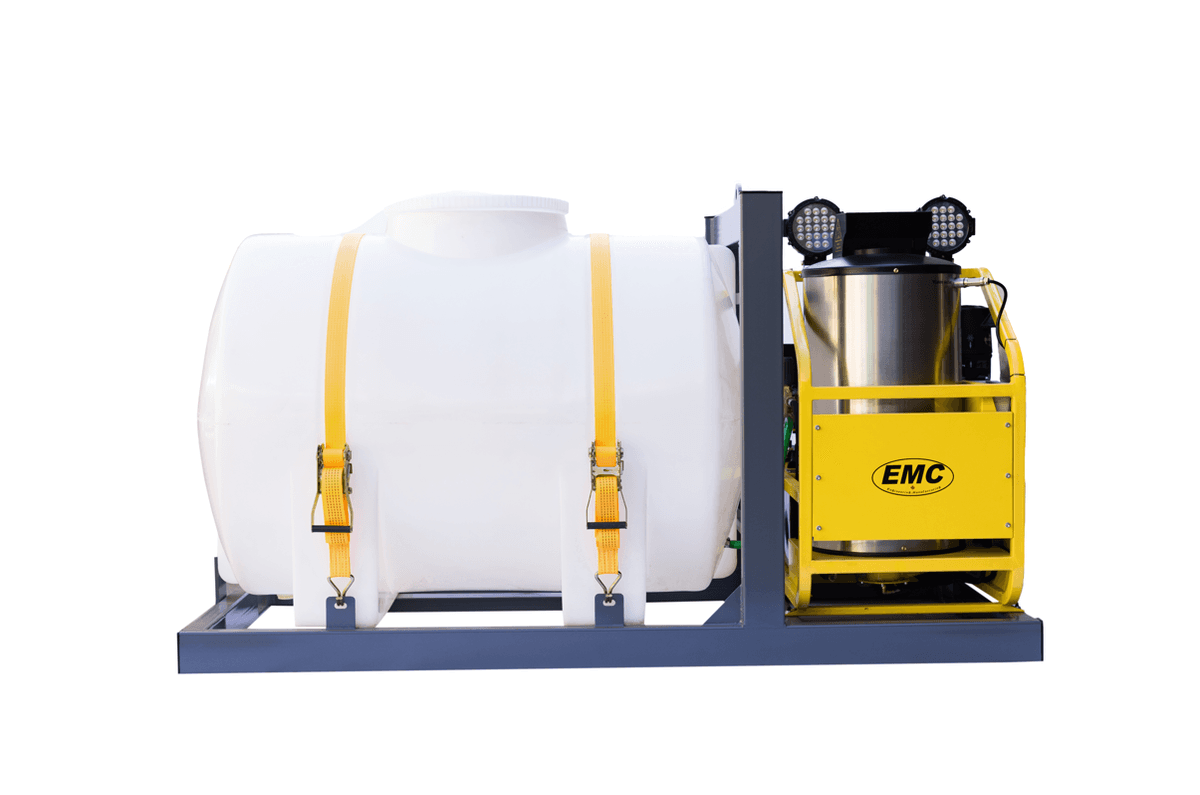 Value Industrial 4000 PSI Hot Water Pressure Washer, 14 HP Kohler, 245 Gal